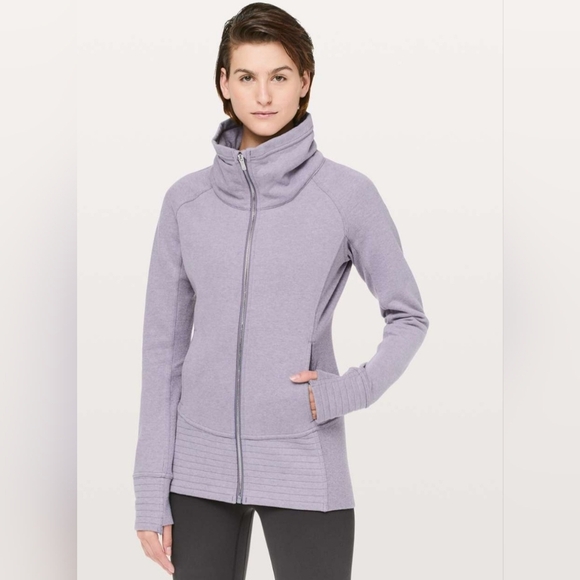 Lululemon Radiant Jacket II Heathered Purple Quartz (First Release) Size 8 - Picture 10 of 12